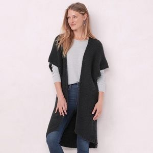 Women's LC Lauren Rib Knit Duster in Oxford